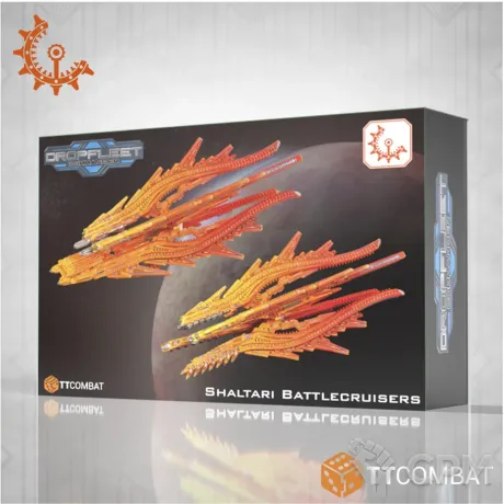 Описание картинки Shaltari Battlecruisers (Предзаказ, Пластик, 2026) от Wotiao по цене 7 990руб | Свободный Рынок Миниатюр - СРМ