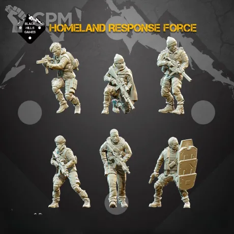 Описание картинки Homeland Response Force от Manufactorum76 по цене 960руб | Свободный Рынок Миниатюр - СРМ