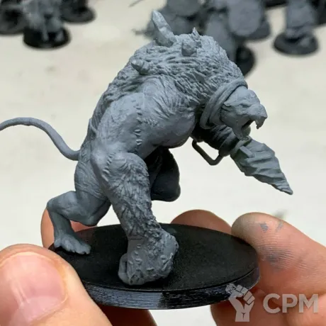 Описание картинки Rat Ogres от 3Д-Печка по цене 600руб | Свободный Рынок Миниатюр - СРМ