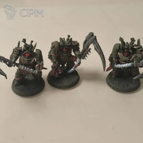 Описание картинки Deathshroud Terminators от Dalvas по цене 700руб | Свободный Рынок Миниатюр - СРМ
