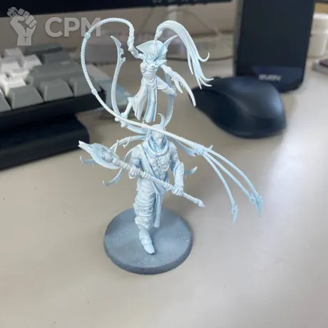 Описание картинки SYLL'ESSKE: THE VENGEFUL ALLEGIANCE литье от LinenMusician по цене 100руб | Свободный Рынок Миниатюр - СРМ