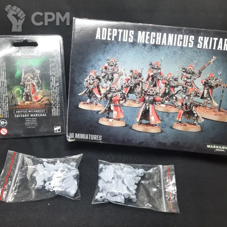 Описание картинки Skitarii Rangers/Vanguard + Skitarii Marshal + доп. тела для электропристов от Rifson по цене 4 000руб | Свободный Рынок Миниатюр - СРМ