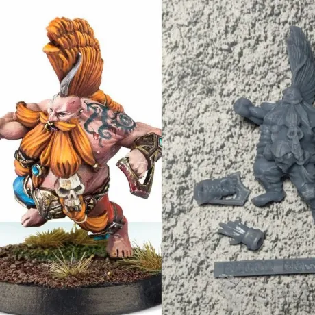 Описание картинки Grim Ironjaw от 3Д-Печка по цене 300руб | Свободный Рынок Миниатюр - СРМ