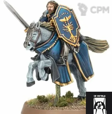 Описание картинки Faramir, Captain of Ithilien от 3Д-Печка по цене 400руб | Свободный Рынок Миниатюр - СРМ