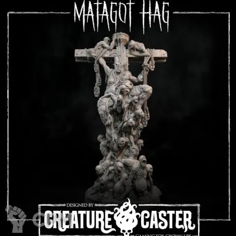 Описание картинки The Great Hunger - Matagot Hag от 3Д-Печка по цене 1 000руб | Свободный Рынок Миниатюр - СРМ