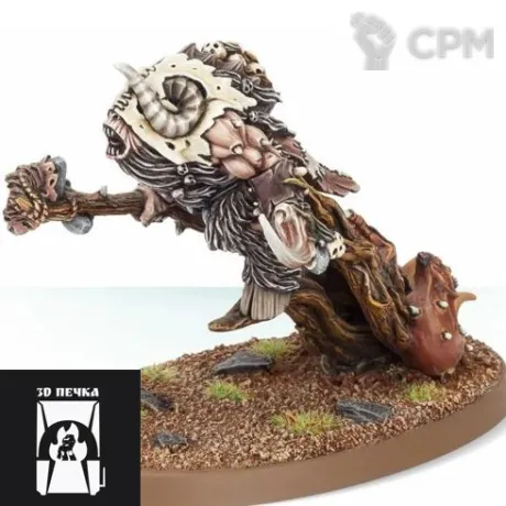 Описание картинки Morghur, Master of Skulls от 3Д-Печка по цене 350руб | Свободный Рынок Миниатюр - СРМ
