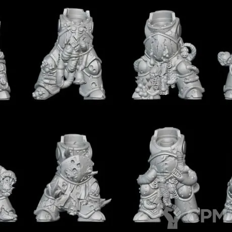 Описание картинки Death Guardian Dudes Body от 3Д-Печка по цене 120руб | Свободный Рынок Миниатюр - СРМ