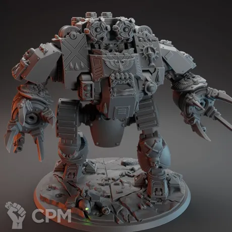 Описание картинки Death company Redemptor от 3Д-Печка по цене 1 100руб | Свободный Рынок Миниатюр - СРМ