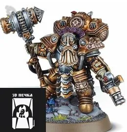 Описание картинки Arkanaut Admiral от 3Д-Печка по цене 300руб | Свободный Рынок Миниатюр - СРМ