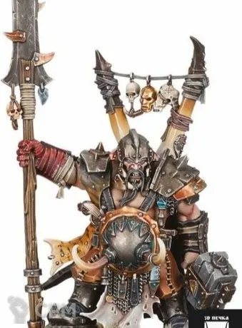 Описание картинки Ogor Mawtribes Tyrant от 3Д-Печка по цене 500руб | Свободный Рынок Миниатюр - СРМ