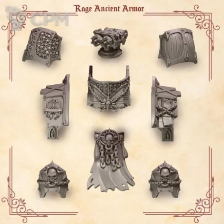 Описание картинки Blood Angels Brutalis Dreadnought Rage Ancient Armor от 3Д-Печка по цене 400руб | Свободный Рынок Миниатюр - СРМ