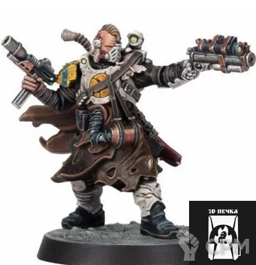Описание картинки Ashwood Stranger, Outcasts Leader от 3Д-Печка по цене 350руб | Свободный Рынок Миниатюр - СРМ