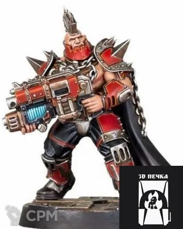 Описание картинки Axon Hammer, Outlaw Goliath House Agent от 3Д-Печка по цене 250руб | Свободный Рынок Миниатюр - СРМ