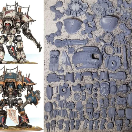 Описание картинки Knight Desecrator / Rampager от 3Д-Печка по цене 3 000руб | Свободный Рынок Миниатюр - СРМ