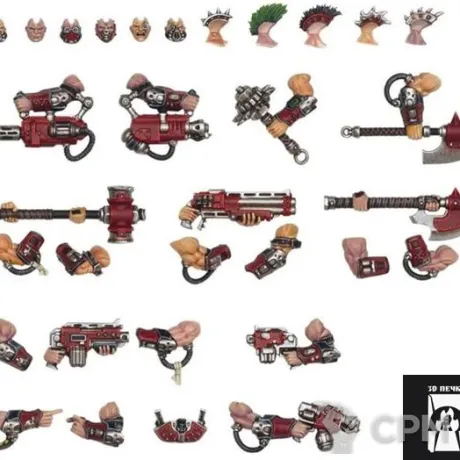Описание картинки Goliath Weapons &amp; Upgrades от 3Д-Печка по цене 700руб | Свободный Рынок Миниатюр - СРМ