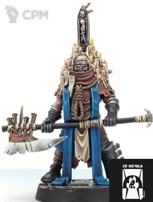 Описание картинки The Headsman, House Cawdor Executioner от 3Д-Печка по цене 200руб | Свободный Рынок Миниатюр - СРМ