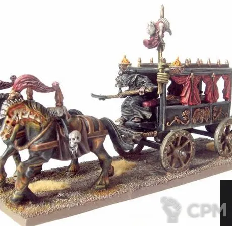 Описание картинки Death Vampire Chariot от 3Д-Печка по цене 1 500руб | Свободный Рынок Миниатюр - СРМ