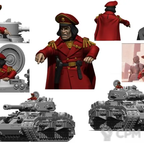 Описание картинки Tank Commander Farquaad от 3Д-Печка по цене 200руб | Свободный Рынок Миниатюр - СРМ