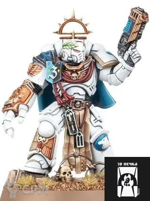 Описание картинки Captain Messinius от 3Д-Печка по цене 300руб | Свободный Рынок Миниатюр - СРМ