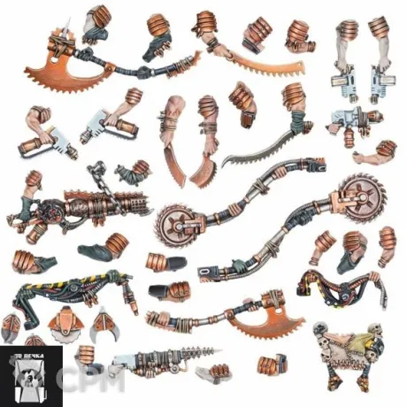 Описание картинки Corpse Grinder Weapons Set от 3Д-Печка по цене 600руб | Свободный Рынок Миниатюр - СРМ
