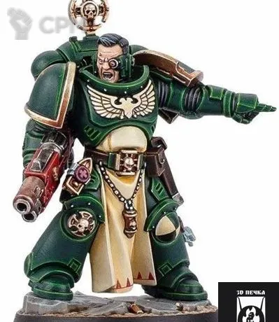 Описание картинки Sternguard Sergeant Rasmus от 3Д-Печка по цене 350руб | Свободный Рынок Миниатюр - СРМ