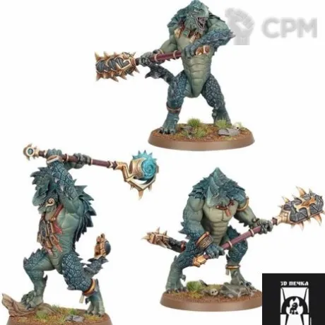 Описание картинки Kroxigor / Kroxigor Warspawned от 3Д-Печка по цене 1 500руб | Свободный Рынок Миниатюр - СРМ