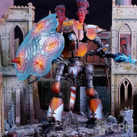 Описание картинки Imperial Knight – Lancer Эффект от 3Д-Печка по цене 1 000руб | Свободный Рынок Миниатюр - СРМ