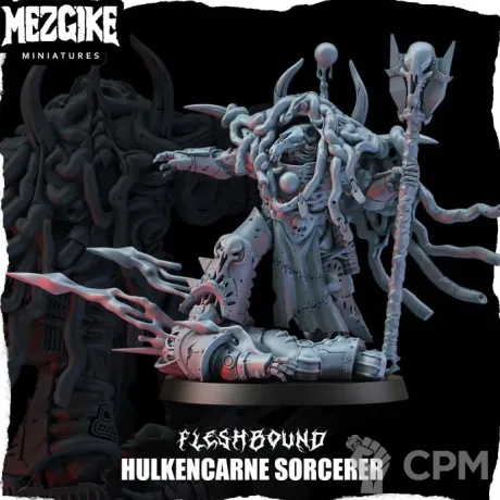 Описание картинки Hulkencarne Sorcerer от 3Д-Печка по цене 450руб | Свободный Рынок Миниатюр - СРМ