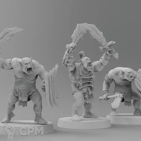 Описание картинки Savage Orks (Sword) от 3Д-Печка по цене 200руб | Свободный Рынок Миниатюр - СРМ