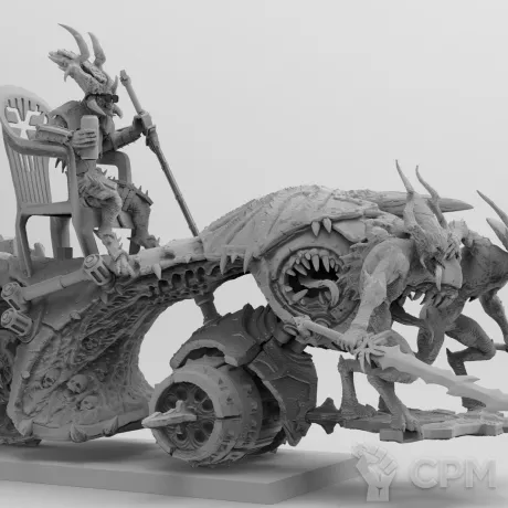 Описание картинки Blood Throne of Khorne (очень чиловый) от 3Д-Печка по цене 1 500руб | Свободный Рынок Миниатюр - СРМ