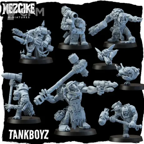 Описание картинки Tankboyz mob от 3Д-Печка по цене 1 400руб | Свободный Рынок Миниатюр - СРМ