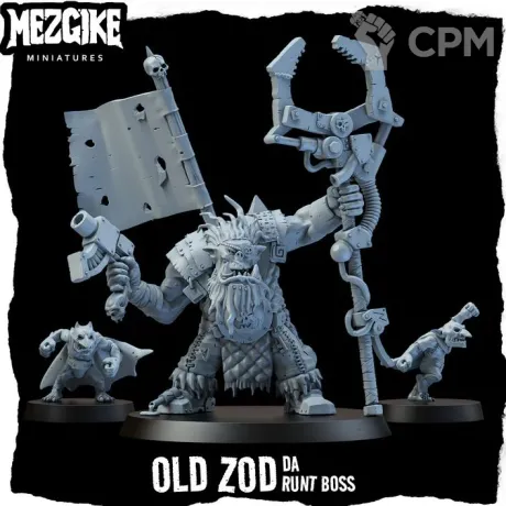 Описание картинки Old Zod, runt master от 3Д-Печка по цене 400руб | Свободный Рынок Миниатюр - СРМ