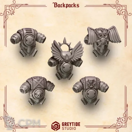 Описание картинки Crimson Lords: Backpack от 3Д-Печка по цене 150руб | Свободный Рынок Миниатюр - СРМ