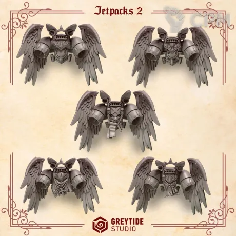 Описание картинки Crimson Lords: Jetpacks 2 от 3Д-Печка по цене 400руб | Свободный Рынок Миниатюр - СРМ