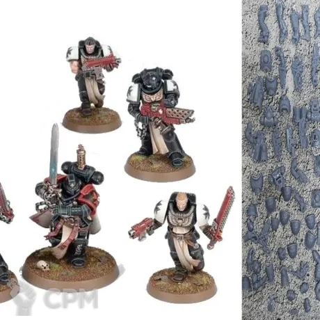 Описание картинки Primaris Crusader Squad. 5шт от 3Д-Печка по цене 600руб | Свободный Рынок Миниатюр - СРМ