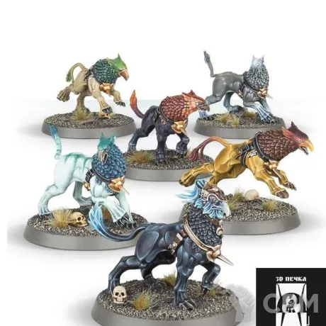 Описание картинки Gryph-Hounds от 3Д-Печка по цене 600руб | Свободный Рынок Миниатюр - СРМ