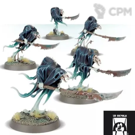 Описание картинки Glaivewraith Stalkers - Soul Wars от 3Д-Печка по цене 700руб | Свободный Рынок Миниатюр - СРМ