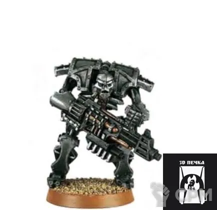 Описание картинки Necron Immortal 3E от 3Д-Печка по цене 300руб | Свободный Рынок Миниатюр - СРМ