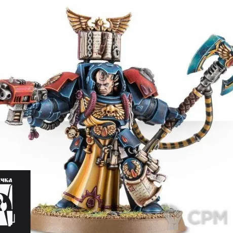Описание картинки Blood Angels Librarian in Terminator Armour от 3Д-Печка по цене 350руб | Свободный Рынок Миниатюр - СРМ