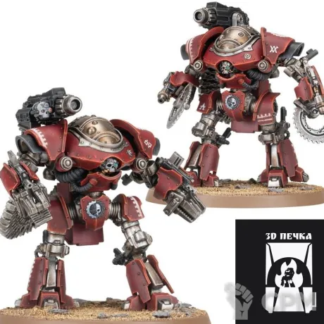 Описание картинки Castellax Battle-Automata (Heresy) от 3Д-Печка по цене 1 000руб | Свободный Рынок Миниатюр - СРМ