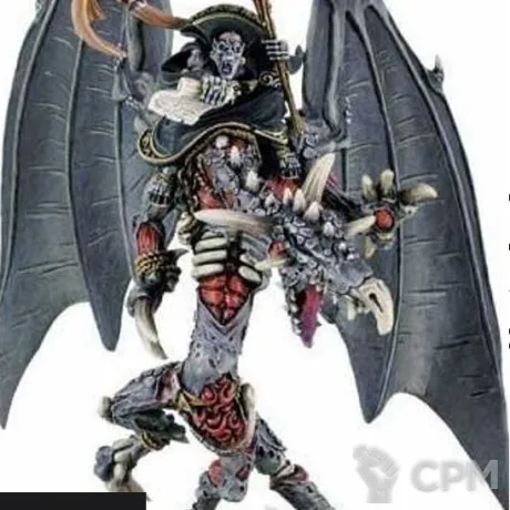 Описание картинки Vampire Zacharias on Zombie Dragon 6ed от 3Д-Печка по цене 900руб | Свободный Рынок Миниатюр - СРМ