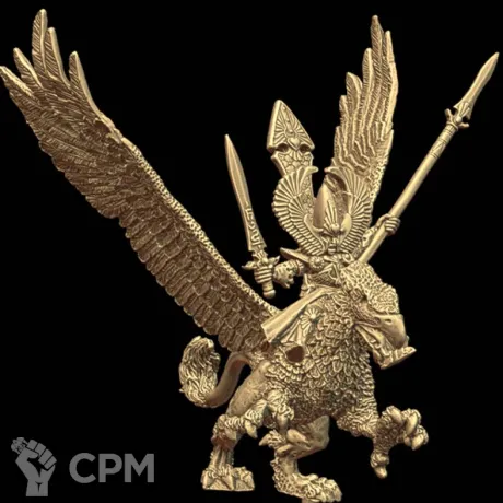Описание картинки Eltharion Riding Stormwing 4th Ed от 3Д-Печка по цене 800руб | Свободный Рынок Миниатюр - СРМ
