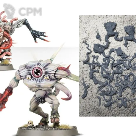Описание картинки Chaos Spawn (скан) от 3Д-Печка по цене 950руб | Свободный Рынок Миниатюр - СРМ