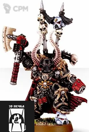 Описание картинки Chaos Lord 2E от 3Д-Печка по цене 200руб | Свободный Рынок Миниатюр - СРМ