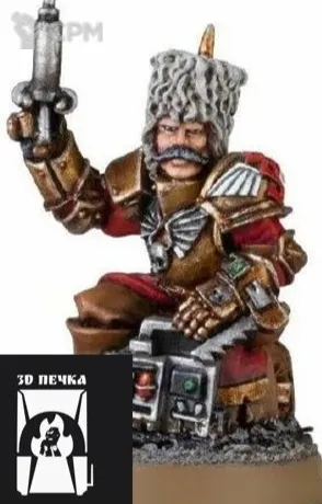 Описание картинки Vostroyan with medi-pack от 3Д-Печка по цене 200руб | Свободный Рынок Миниатюр - СРМ