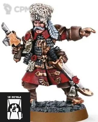 Описание картинки Vostroyan Sergeant от 3Д-Печка по цене 200руб | Свободный Рынок Миниатюр - СРМ