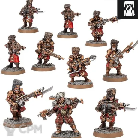 Описание картинки Vostroyan Firstborn Squad от 3Д-Печка по цене 1 000руб | Свободный Рынок Миниатюр - СРМ