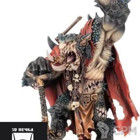Описание картинки Throgg the Troll King от 3Д-Печка по цене 400руб | Свободный Рынок Миниатюр - СРМ