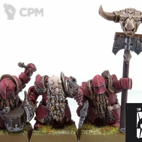 Описание картинки Infernal Guard Castellan от 3Д-Печка по цене 350руб | Свободный Рынок Миниатюр - СРМ