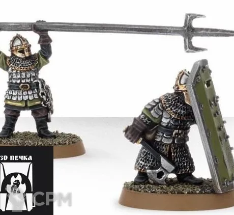 Описание картинки Dwarf Vault Warden Team от 3Д-Печка по цене 200руб | Свободный Рынок Миниатюр - СРМ